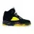 Nike Air Jordan 5 Man Black Yellow