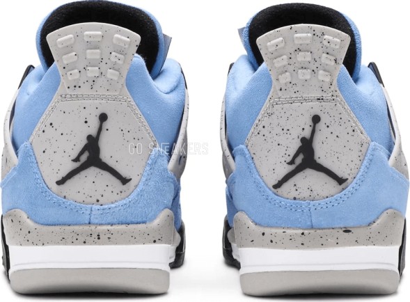 Унисекс кроссовки Nike Air Jordan 4 Retro GS &amp;#039;University Blue&amp;#039;