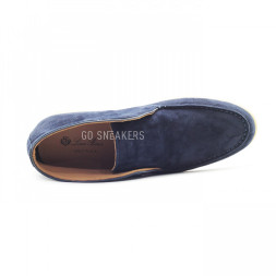 Loro Piana Open Walk Navy Suede