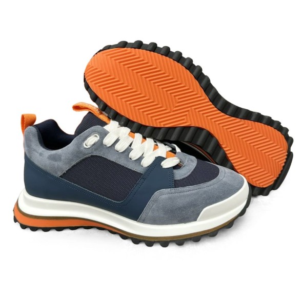 Мужские кроссовки Hermes Leader Navy Grey