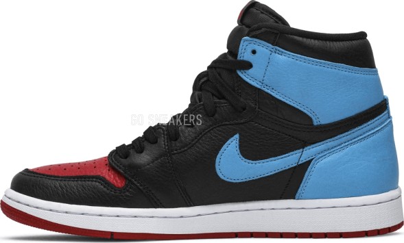 Женские кроссовки Nike Wmns Air Jordan 1 High OG &amp;#039;UNC To Chicago&amp;#039;