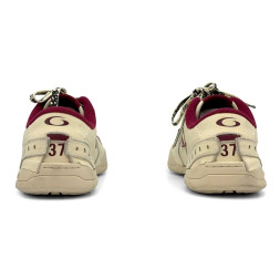 Balenciaga Hamptons Worn Out Low Beige & Red
