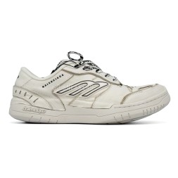 Balenciaga Hamptons Worn Out Low White