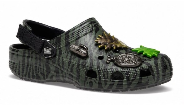 Унисекс сабо Crocs x Aries Classic Clog 'Black'