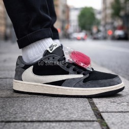 Nike Air Jordan 1 Low OG SP x Travis Scott &amp; Fragment Grey/Black
