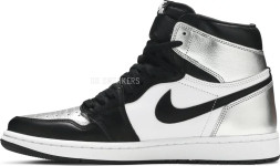 Женские кроссовки Nike Wmns Air Jordan 1 Retro High OG &#039;Silver Toe&#039;