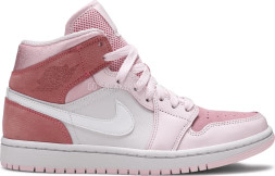 Женские кроссовки Nike Wmns Air Jordan 1 Mid &#039;Digital Pink&#039;