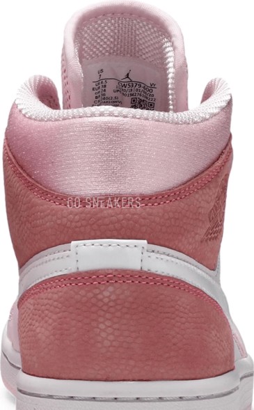 Женские кроссовки Nike Wmns Air Jordan 1 Mid &amp;#039;Digital Pink&amp;#039;