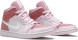Женские кроссовки Nike Wmns Air Jordan 1 Mid &amp;#039;Digital Pink&amp;#039;