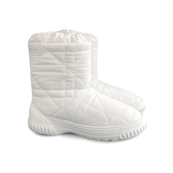 Женские зимние дутики Dior Winter Woman White