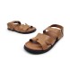 Унисекс сандалии Hermes Sandals Leather Brown
