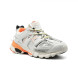 Женские кроссовки Balensiaga Track Trainer White-Orange