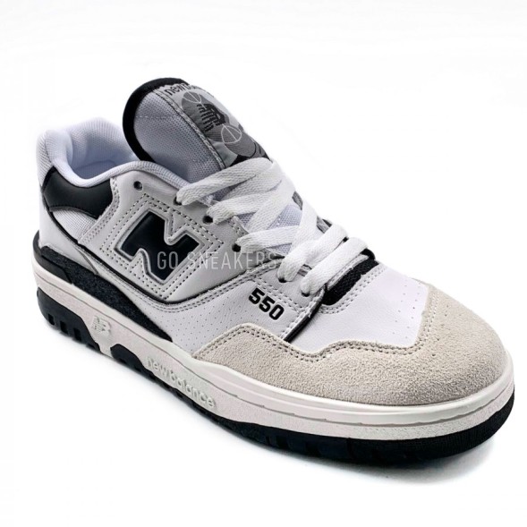 Женские кроссовки New Balance 550 White/Black