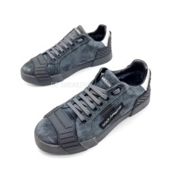 Dolce &amp;amp; Gabbana Man Winter Suede Grey