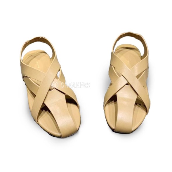Женские сандалии The Row Sandals Leather Cream