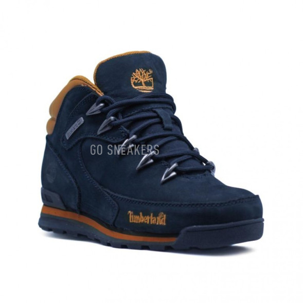 Женские ботинки с мехом Timberland Euro Sprint Navy