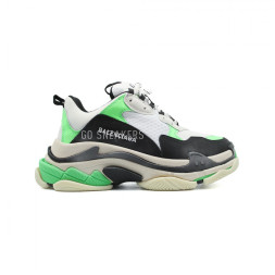 Balensiaga Triple S Neon Green White