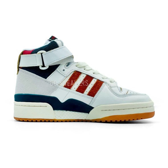 Унисекс кроссовки Adidas Forum 84 High White/Black