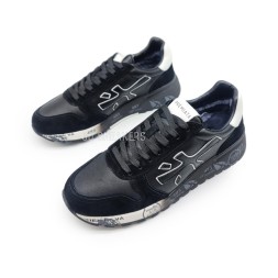 Premiata Leather Suede Man Winter Black