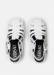 Босоножки Versace La Medusa White