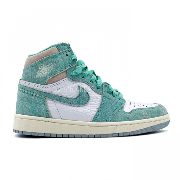 Женские кроссовки Nike Air Jordan1 Retro High OG &amp;#039;Flight Nostalgia&amp;#039; Turbo Green