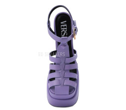Босоножки Versace La Medusa Purple