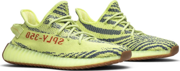 Унисекс кроссовки Adidas Yeezy Boost 350 V2 &amp;#039;Semi Frozen Yellow&amp;#039;