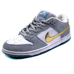 Nike Dunk Low Grey&amp;amp;Gold