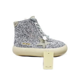 Golden Goose Superstar High Winter Silver Glitter