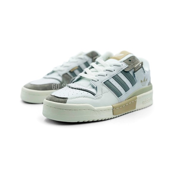 Унисекс кроссовки Adidas Forum Low White Grey