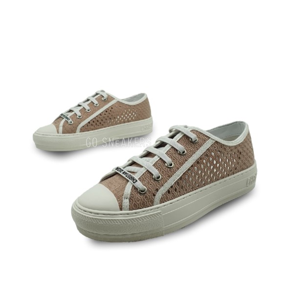 Женские кроссовки Dior Walk&amp;#039;n&amp;#039;Dior Beige