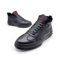 Prada Sneakers Winter Leather Black