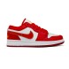 Женские кроссовки Nike Air Jordan 1 Low-Top Vintage Basketball Shoes Women&amp;#039;s White Red