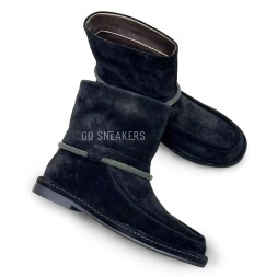 Brunello Cucinelli Suede Boot Black