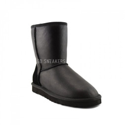 Men's Metallic Black