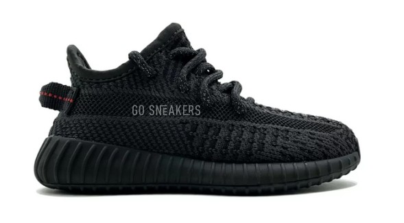 Унисекс кроссовки Adidas Yeezy Boost 350 V2 Kids Black