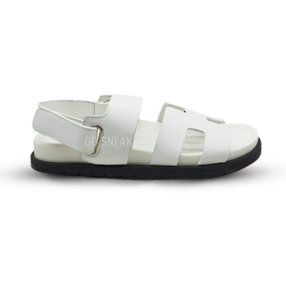 Женские босоножки Hermes Sandals White
