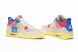 Унисекс кроссовки Nike Air Jordan 4 Retro Suede White/MultiColor