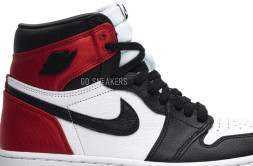 Женские кроссовки Nike Wmns Air Jordan 1 Retro High &#039;Satin Black Toe&#039;