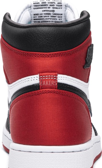 Женские кроссовки Nike Wmns Air Jordan 1 Retro High &amp;#039;Satin Black Toe&amp;#039;