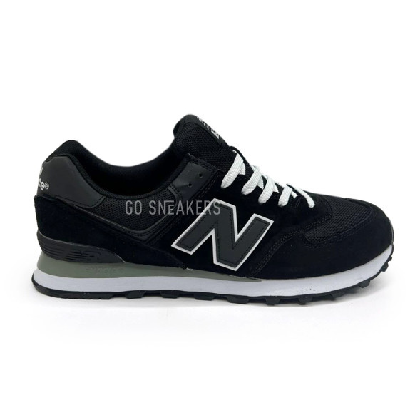 Мужские кроссовки New Balance 574 Man Suede Black