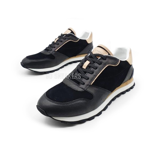 Унисекс кроссовки Brunello Cucinelli Black Sand