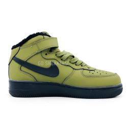 Nike Air Force 1 Mid Winter Man Green 