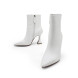 Женские ботильоны Amina Muaddi Ankle Boots White