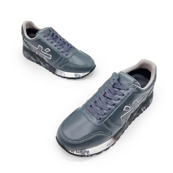 Унисекс кроссовки Premiata 483 Leather Grey