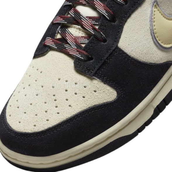 Унисекс кроссовки Nike Dunk Low Black Suede