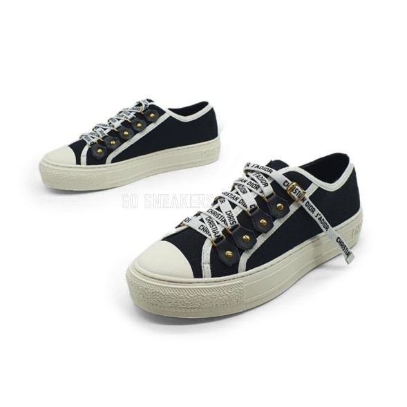 Женские кеды Dior Textile Black