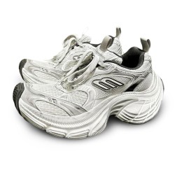 Balenciaga Cargo White/Silver Dirty