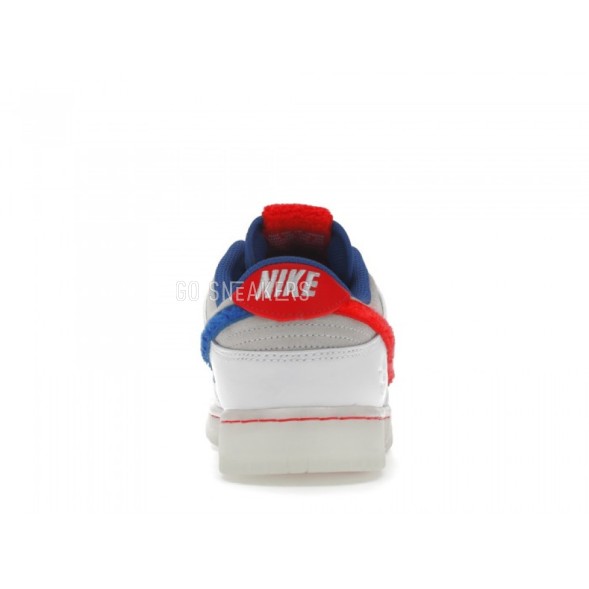 Унисекс кроссовки Nike Dunk Low Retro Prm Year Of The Rabbit White Crimson Varsity Royal