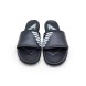 Мужские шлепки Armani Flip-flops Leather Black